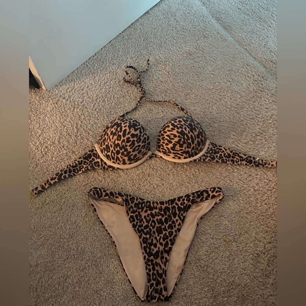 Leopard Print Bikini Bottom